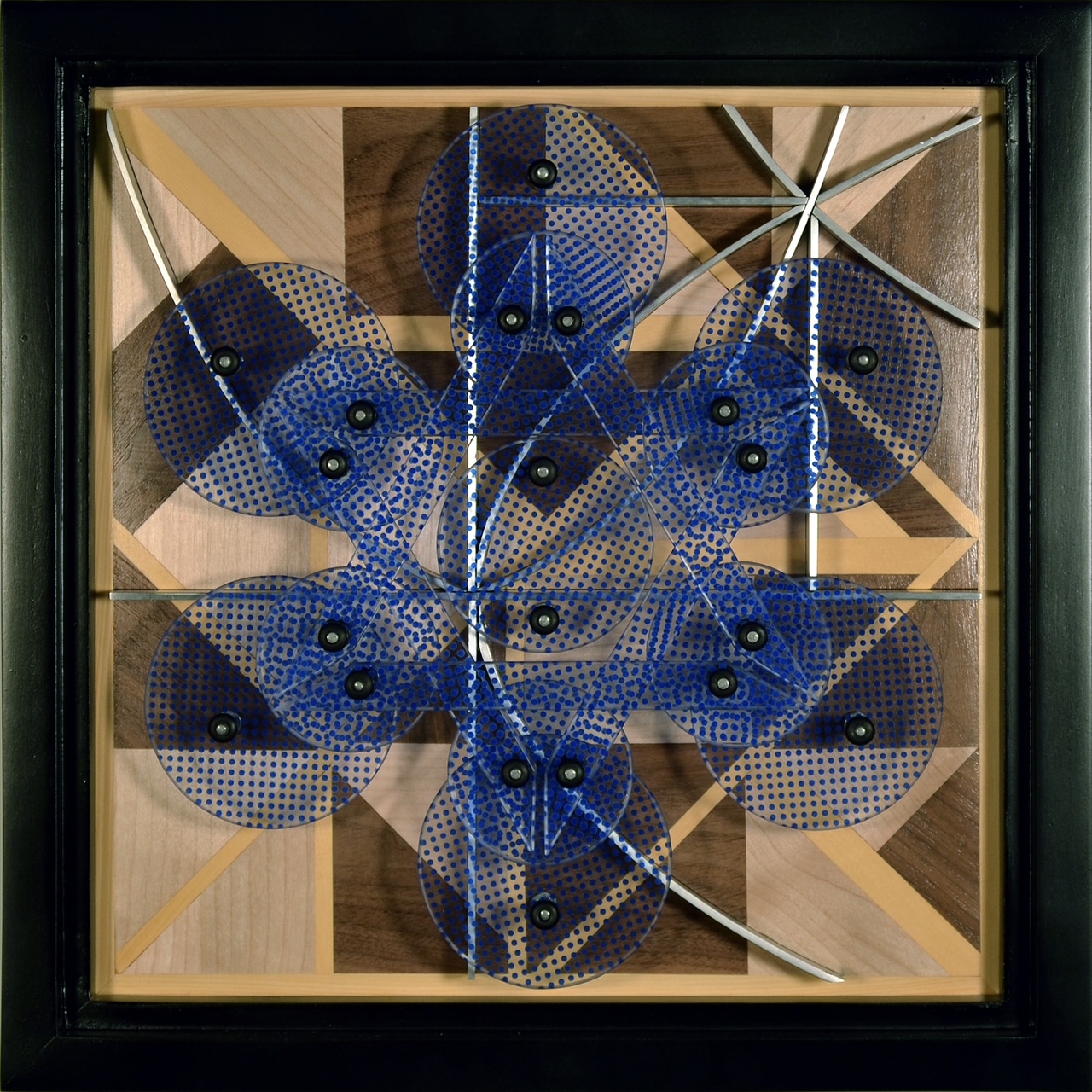 Blue Circles and Star